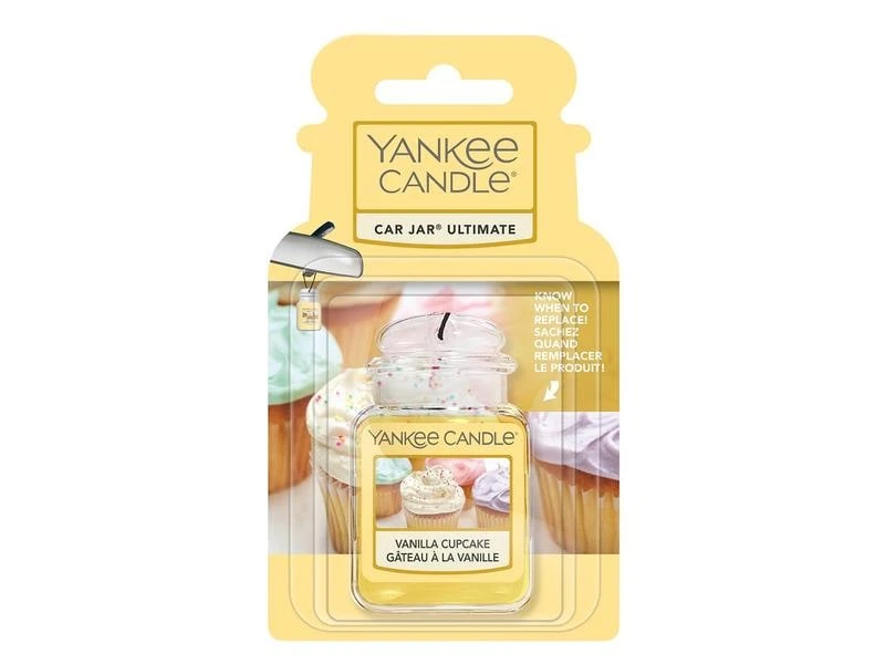 Yankee Candle Auto-Lufterfrischer Car Jar Ultimate Vanilla Cupcake 1 Yankee Candle Auto-Lufterfrischer Car Jar Ultimate Vanilla Cupcake