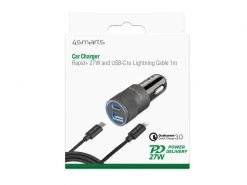 4smarts Autoladegerät Kfz- Rapid Quick Charge + PD 27W -Fahrzeug Verkaufsladen 193692414 xxl