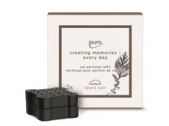 Ipuro Auto-Lufterfrischer Refill Cuir, 2 Stück