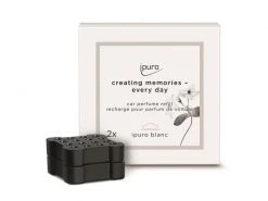 Ipuro Auto-Lufterfrischer Refill Blanc, 2 Stück