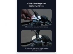 Baseus Motorradhalterung für 4.7 - 6.5 Zoll -Fahrzeug Verkaufsladen 196209400 xxl