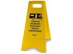 KAMPA Schild Reserved Sign