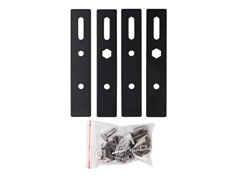 Racksbrax Adapter HD Hitch Batwing / Foxwing Paar 1 Racksbrax Adapter HD Hitch Batwing / Foxwing Paar