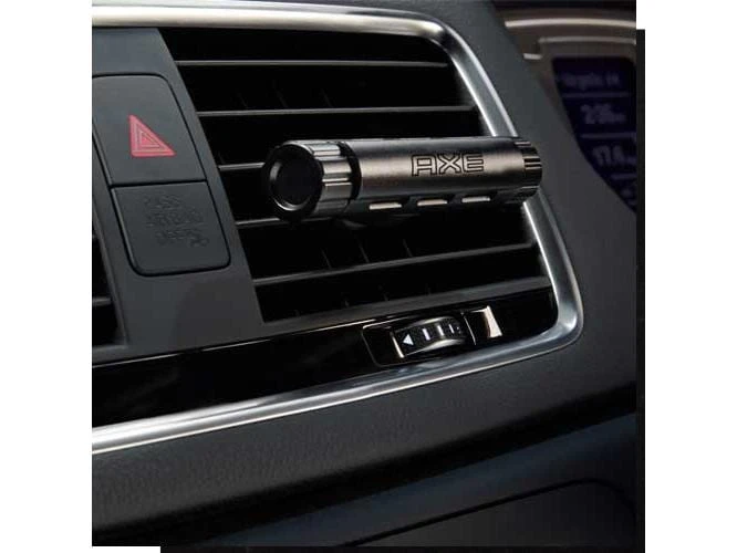 Axe Auto-Lufterfrischer Alu Refillable Vent Black 2 Axe Auto-Lufterfrischer Alu Refillable Vent Black – Bild 2