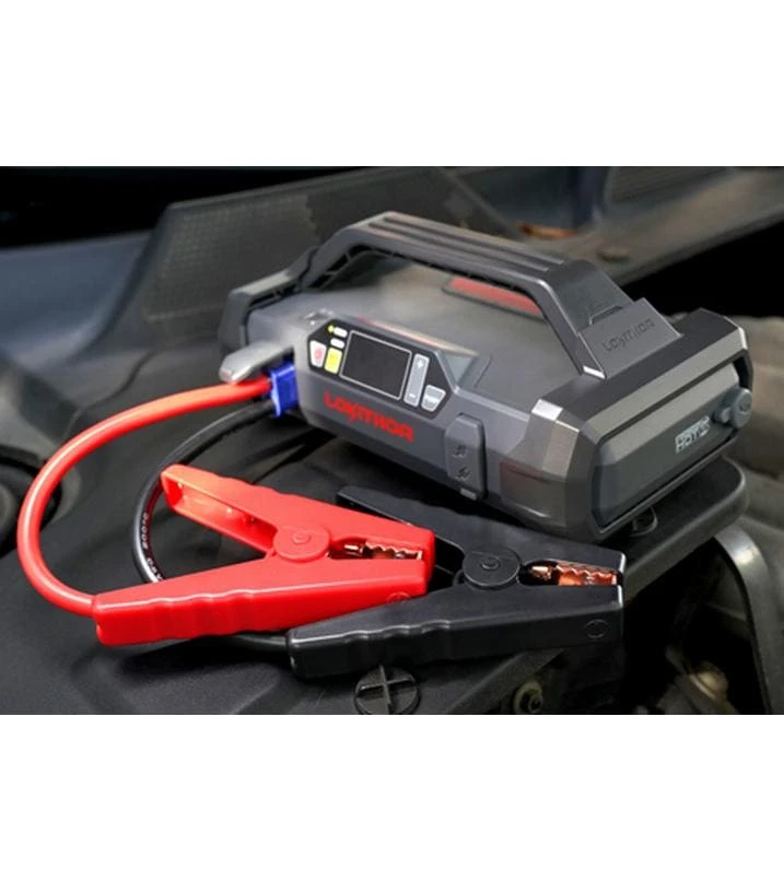 Lokithor Jump Starter und Luftpumpe 12V/ 2000A 4 Lokithor Jump Starter und Luftpumpe 12V/ 2000A – Bild 4