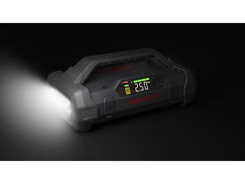 Lokithor Jump Starter und Luftpumpe 12V/ 2000A 6 Lokithor Jump Starter und Luftpumpe 12V/ 2000A – Bild 6