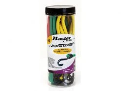 Masterlock Gummi-Spannseilset Dose à 6 Stück