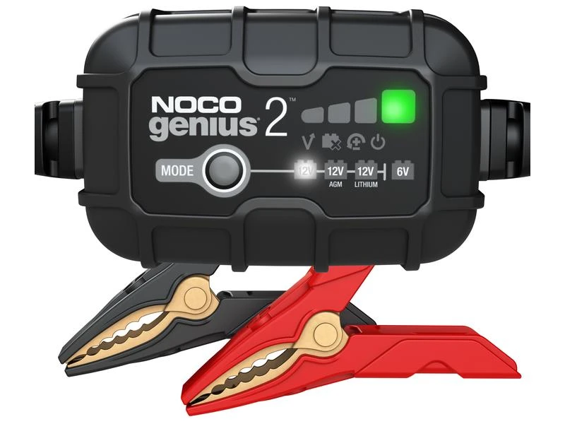 Noco Batterieladegerät GENIUS2EU 6-12 V, 2 A 1 Noco Batterieladegerät GENIUS2EU 6-12 V, 2 A