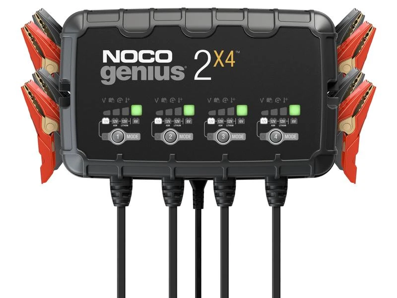 Noco Batterieladegerät GENIUS2X4 4x 6-12 V / 2 A 1 Noco Batterieladegerät GENIUS2X4 4x 6-12 V / 2 A