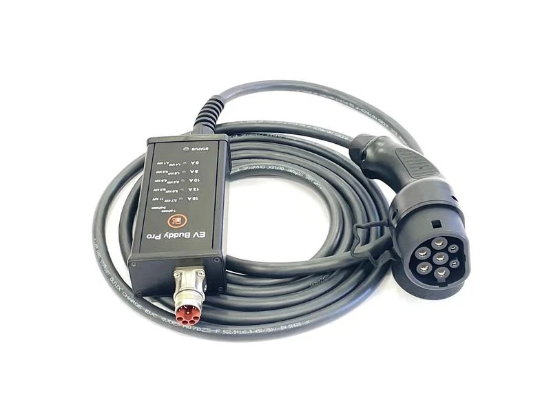 Mobiler Lader EV Buddy Pro – 11 kW Swiss Set Standard 5 m 2 Mobiler Lader EV Buddy Pro – 11 kW Swiss Set Standard 5 m – Bild 2