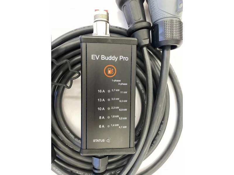 Mobiler Lader EV Buddy Pro – 11 kW Swiss Set Standard 5 m 5 Mobiler Lader EV Buddy Pro – 11 kW Swiss Set Standard 5 m – Bild 5