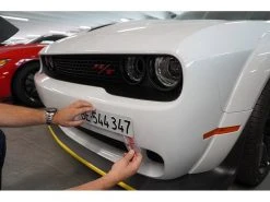 Frameless Kennzeichenhalterset Klettsystem, rahmenlos, 2 x KFZ -Fahrzeug Verkaufsladen 220306687 xxl 1