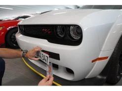 Frameless Kennzeichenhalterset Klettsystem, rahmenlos, 2 x KFZ -Fahrzeug Verkaufsladen 220306702 xxl 1