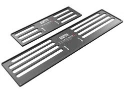 GREY SHEEP. Kennzeichenhalterset ProFrame 2, KFZ-lang, Dark Knight Black