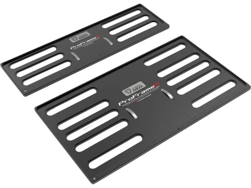 GREY SHEEP. Kennzeichenhalterset ProFrame 2, KFZ-hoch, Dark Knight Black 1 GREY SHEEP. Kennzeichenhalterset ProFrame 2, KFZ-hoch, Dark Knight Black