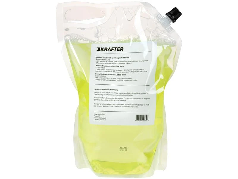 Krafter Sommer-Scheibenreiniger Citrus, 2 l 2 Krafter Sommer-Scheibenreiniger Citrus, 2 l – Bild 2