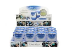Cyber Clean Reinigungsknete Clean Clear Car Display mit 12 Stück