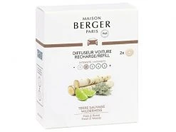 Maison Berger Autodiffusor Refill Terre Sauvage 2 Stück