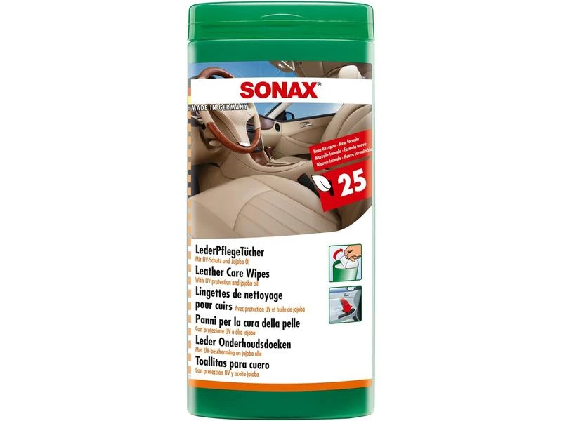 Sonax Reinigungstücher Box, Lederpflege 1 Sonax Reinigungstücher Box, Lederpflege