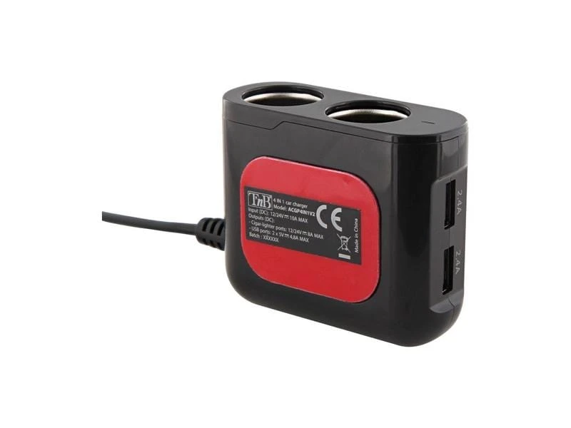 T`nB Autoladegerät TB-ACGP4IN1 V2 24 W 4 T`nB Autoladegerät TB-ACGP4IN1 V2 24 W – Bild 4