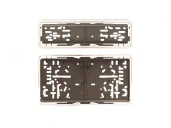 EASYKLICK Kennzeichenhalterset hoch, Chrom -Fahrzeug Verkaufsladen 52231055 xxl