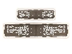 EASYKLICK Kennzeichenhalterset lang, Chrom -Fahrzeug Verkaufsladen 52235814 xxl