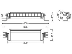 OSRAM Arbeitsleuchte LEDriving LIGHTBAR FX250-SP PKW/LKW -Fahrzeug Verkaufsladen 52939681 xxl 1