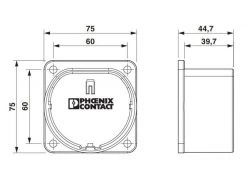 Phoenix Contact Wandhalterung für Typ 2 Ladekabel -Fahrzeug Verkaufsladen 53199888 xxl