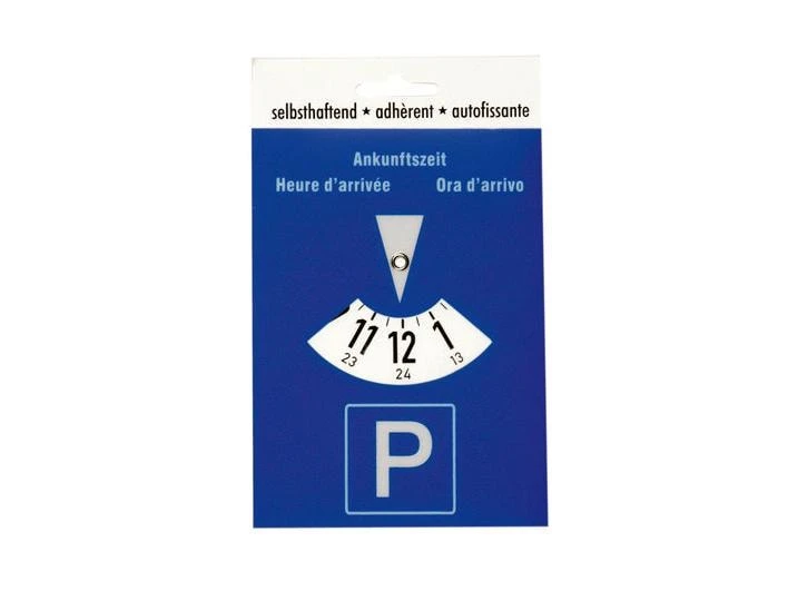 Unitec Parkscheibe selbsthaftend 1 Unitec Parkscheibe selbsthaftend