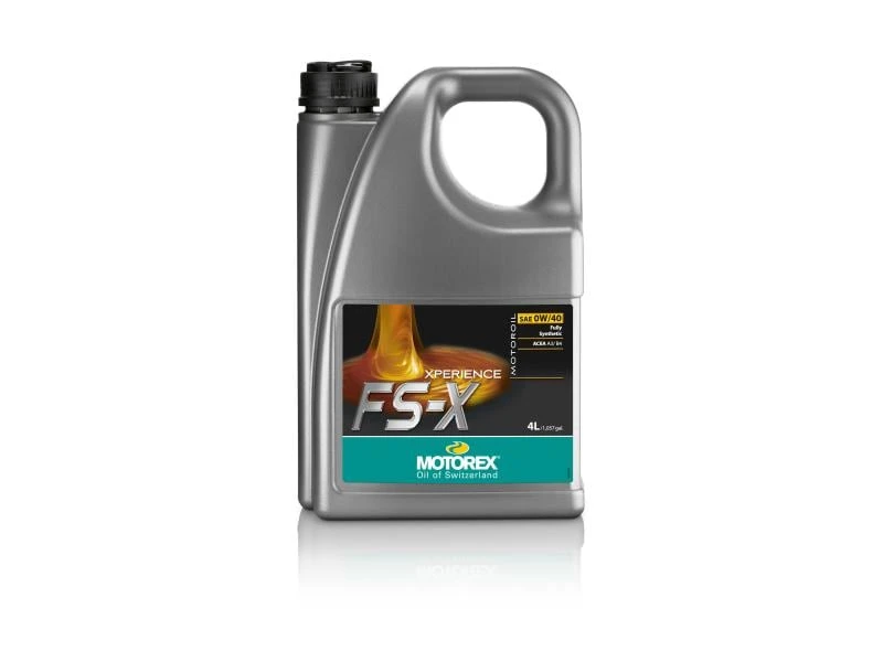 Motorex Motorenöl XPERIENCE FS-X 0W/40, 4 l 1 Motorex Motorenöl XPERIENCE FS-X 0W/40, 4 l