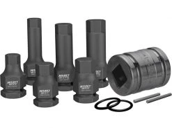 Hazet Schlag-Stecknuss-Satz 1/2" 11-teilig