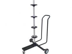 HP Autozubehör Felgenbaum Reifenwagen mit Feststellbremse