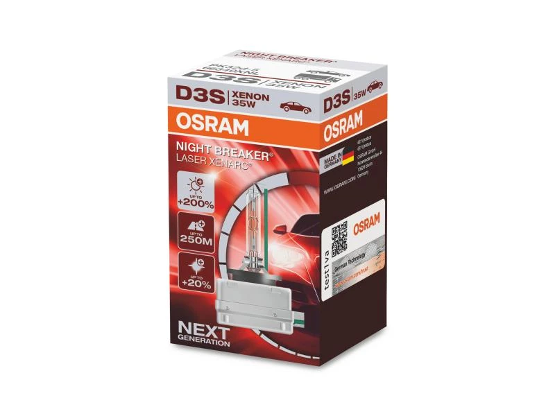 OSRAM D3S XENARC NIGHT BREAKER LASER D3S PKW 35 W 1 OSRAM D3S XENARC NIGHT BREAKER LASER D3S PKW 35 W