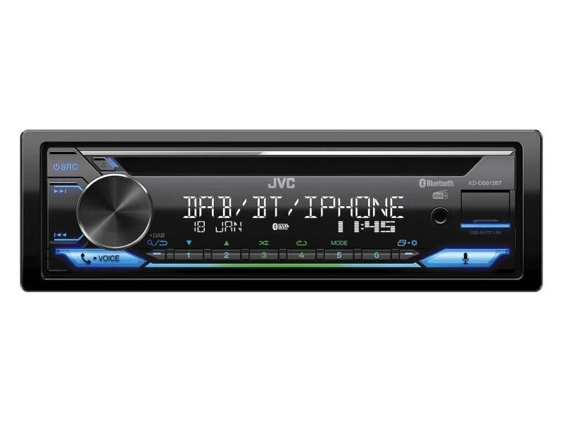 JVC Autoradio KD-DB912BT 1 DIN 1 JVC Autoradio KD-DB912BT 1 DIN